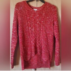 Womens Red Sweater